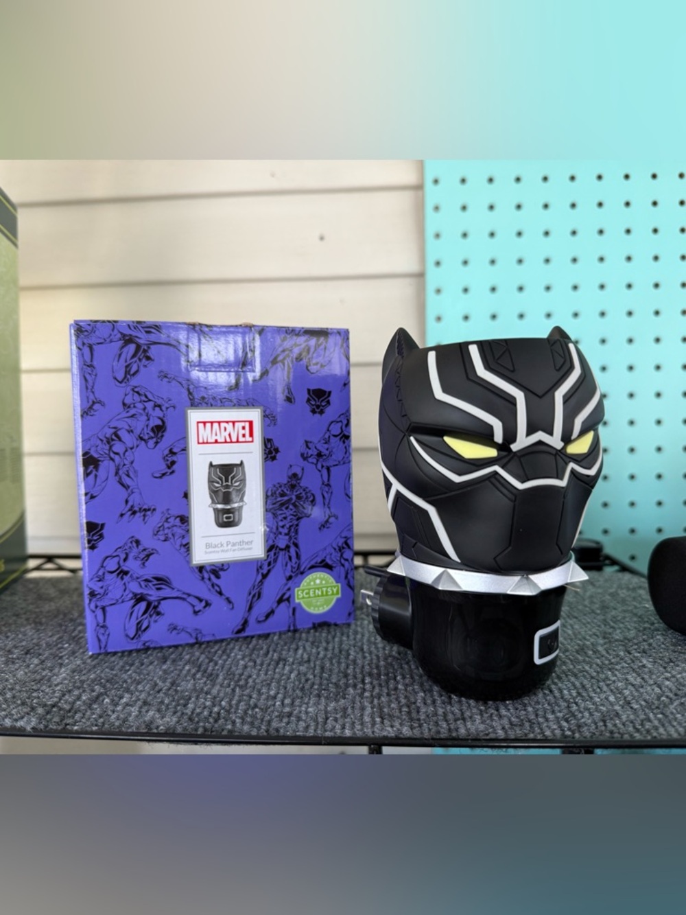 Scentsy Black Panther Wall Fan Diffuser-Marvel, Wakanda, Plug In